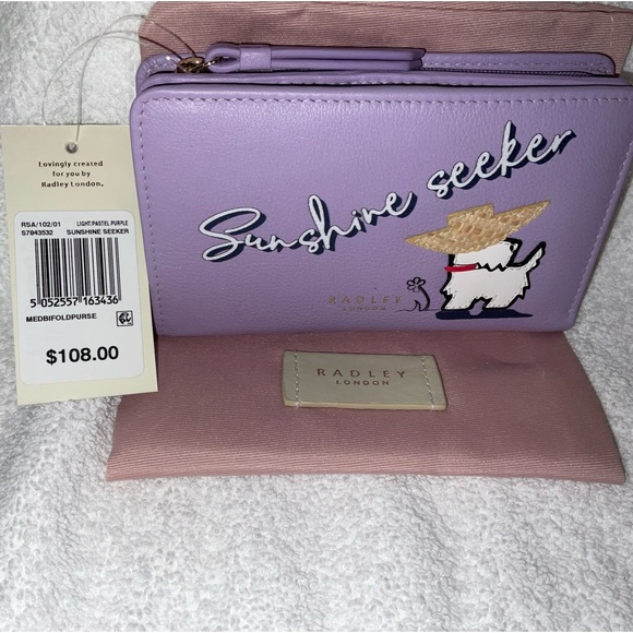 Wallet, Radley of London Sunshine Seeker Bifold, NWT - Picture 3 of 11